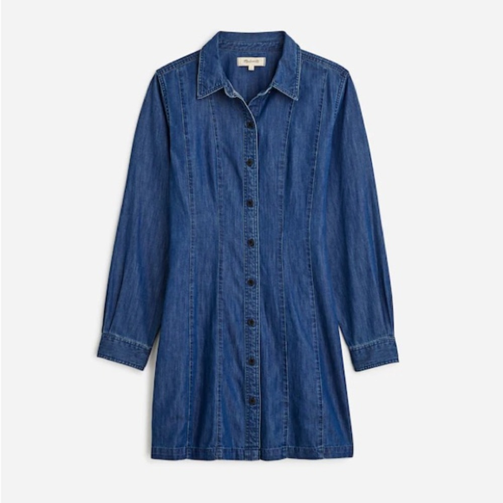 Madewell Blue Denim Mini Dress